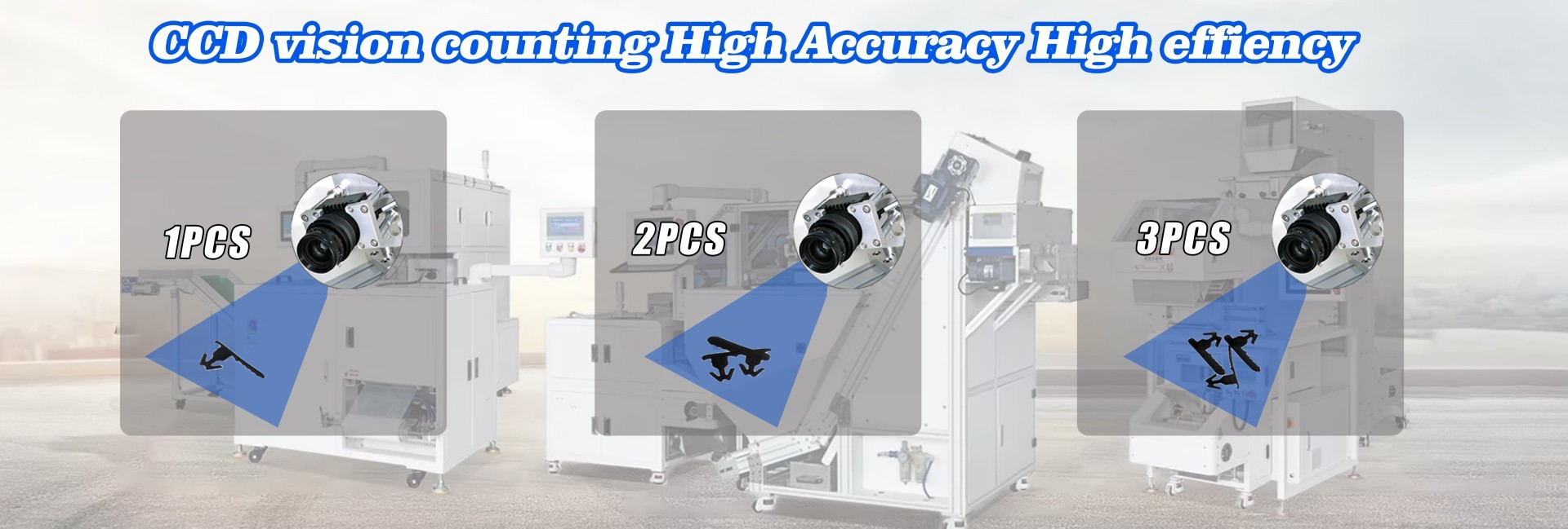 Qualität Verpackungsmaschine mit visueller Zählung usine