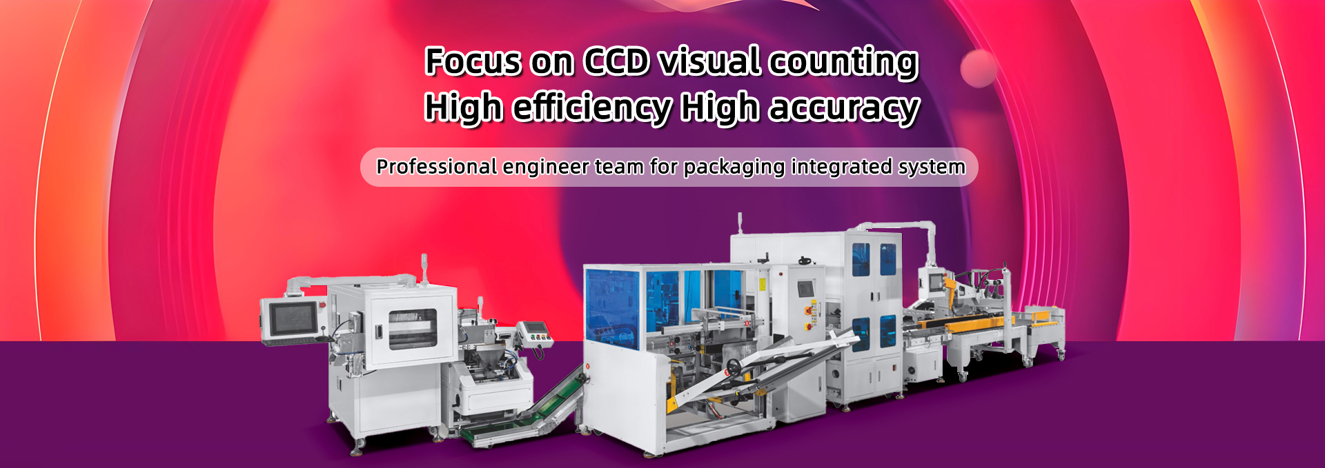 Qualität Verpackungsmaschine mit visueller Zählung usine
