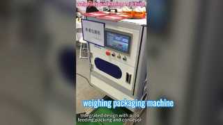 Wiegen der Verpackmaschine